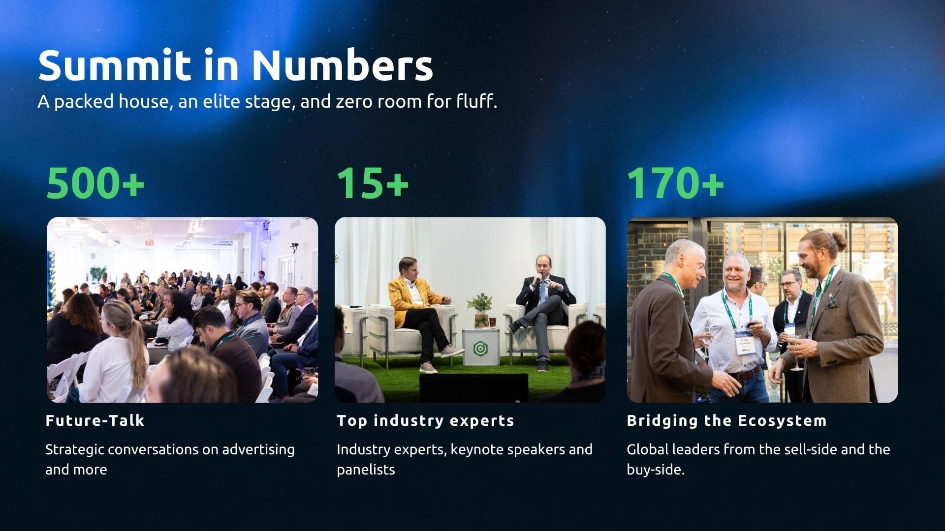 DanAds I Summit 26 NYC - Summit in Numbers